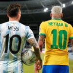 Brasil Neymar Messi Argentina