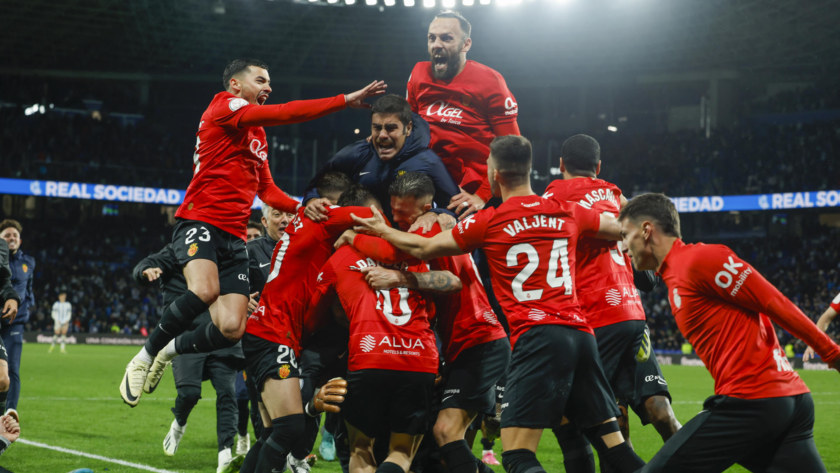 El Mallorca deja sin final a la Real Sociedad de Aramburu