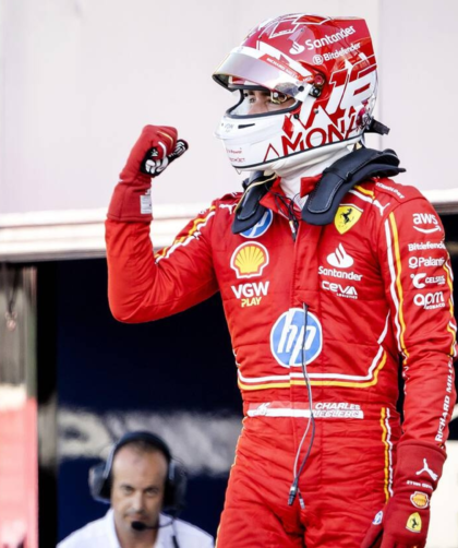 Charles Leclerc conquistó la pole position en Mónaco
