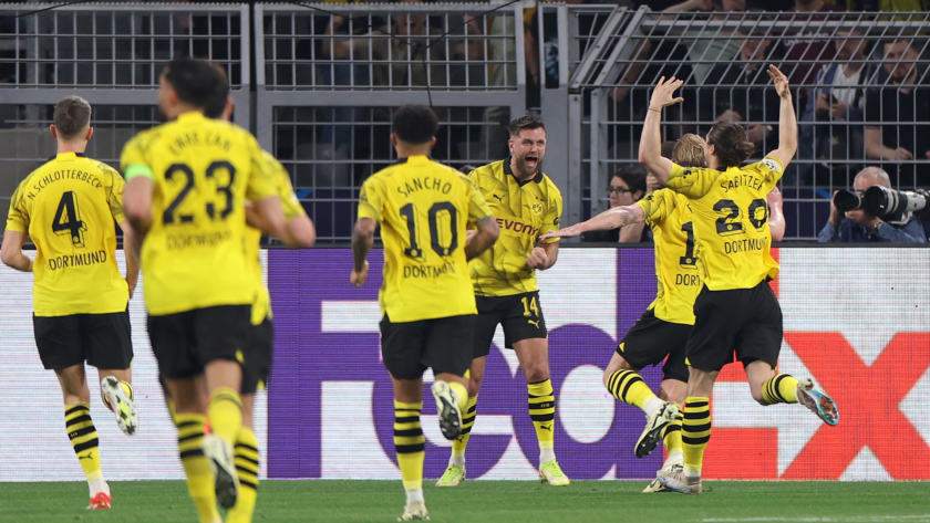 El Dortmund venció por la mínima al PSG en la ida