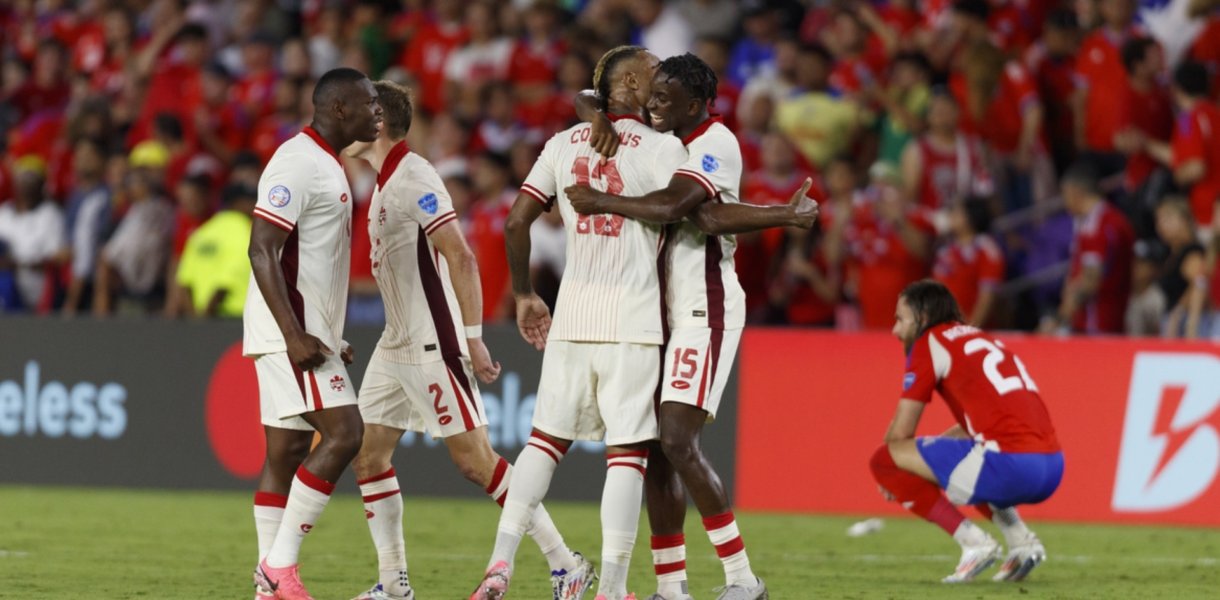 Canadá clasificó a cuartos y Chile quedó fuera de la Copa América