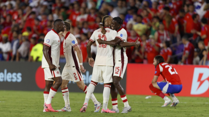 Canadá clasificó a cuartos y Chile quedó fuera de la Copa América