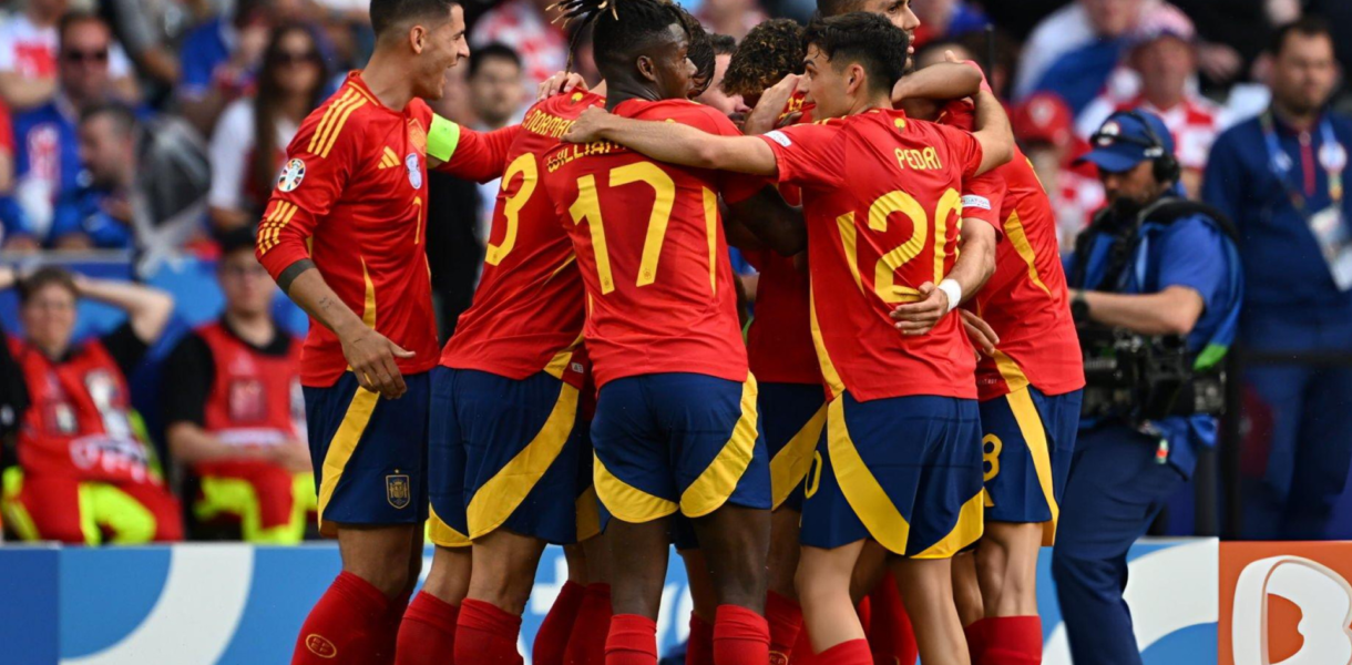 Eurocopa, día 2: España sorprendió goleando a Croacia