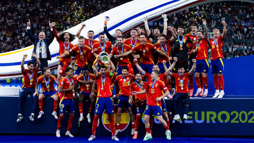 España se coronó campeón invicto de la Eurocopa