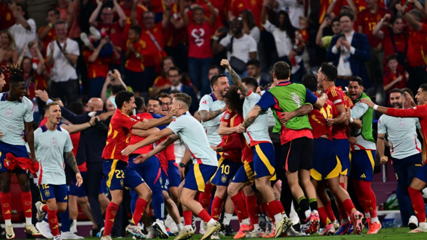 España venció a Francia y estará en la final de la Eurocopa