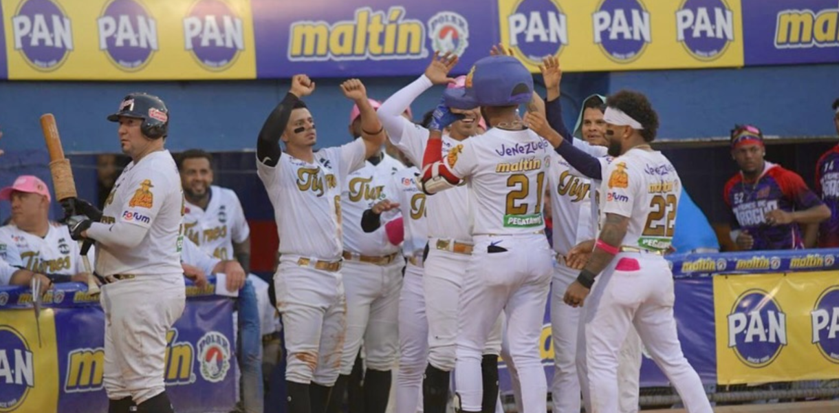 Magallanes sumó ante Tigres su cuarta derrota en fila