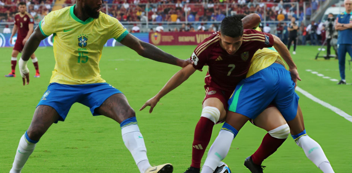 La Vinotinto sumó su segundo empate consecutivo ante Brasil