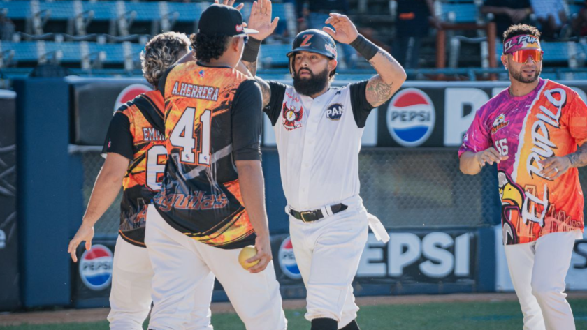 Águilas pasó la escoba sobre Caribes en el Luis Aparicio