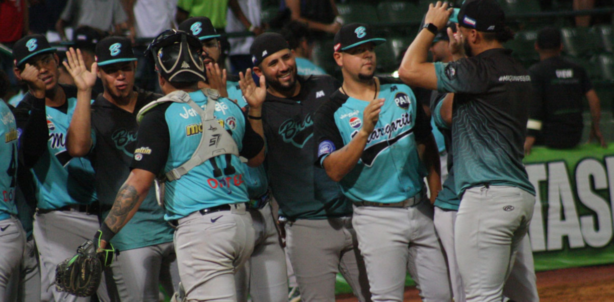 Bravos remontó sobre Caribes y empató el segundo lugar