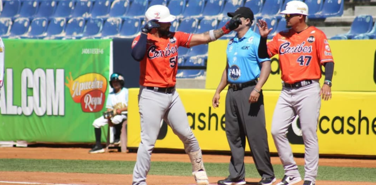 Caribes apaleó a Bravos en Margarita