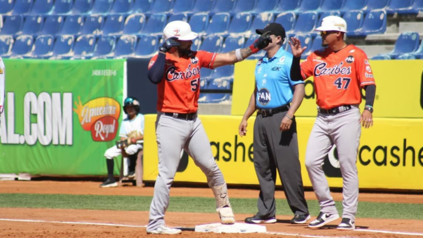 Caribes apaleó a Bravos en Margarita