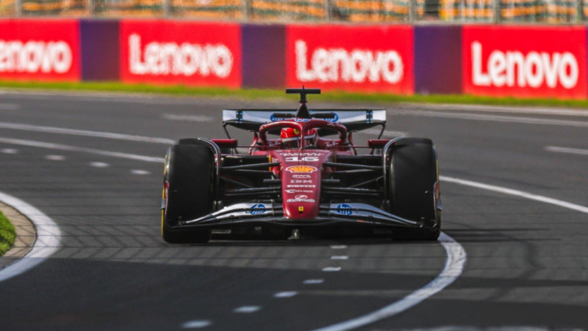 Charles Leclerc lideró los primeros libres del GP de Australia