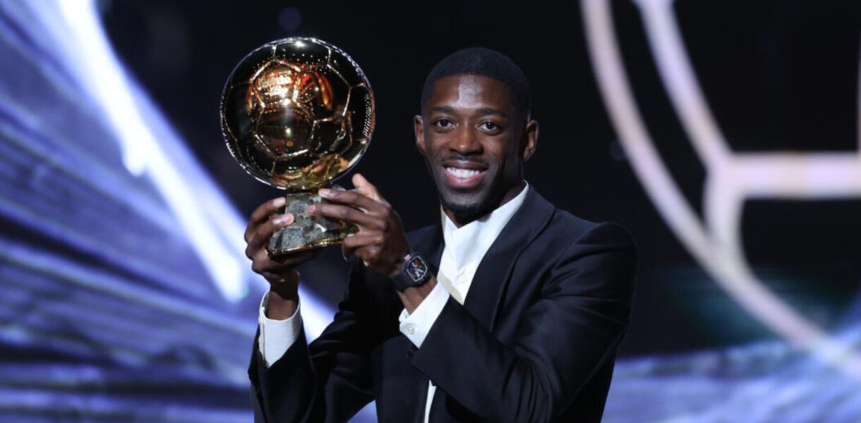El francés Ousmane Dembélé es el nuevo Balón de Oro