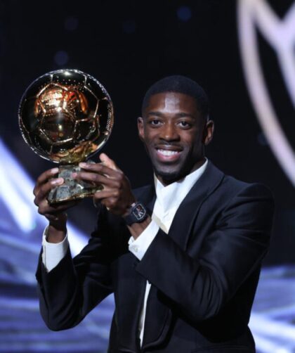 El francés Ousmane Dembélé es el nuevo Balón de Oro