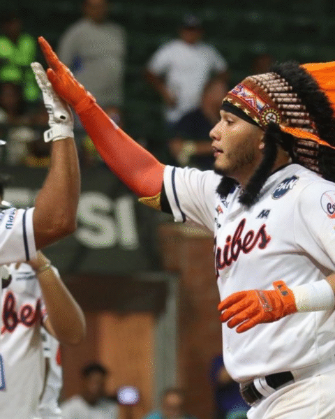 Caribes sostuvo el tercer lugar con triunfo sobre Bravos