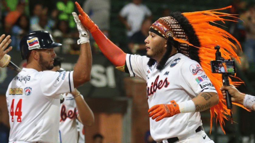 Caribes sostuvo el tercer lugar con triunfo sobre Bravos