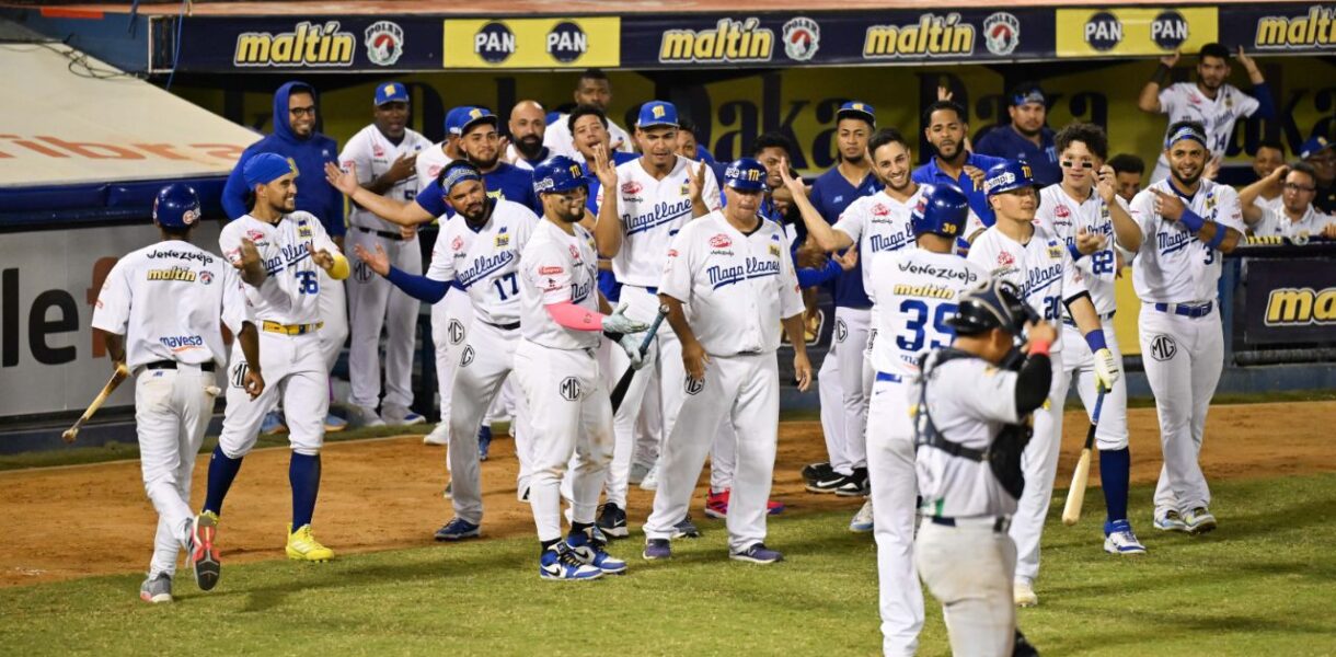 Magallanes dominó en casa y venció a Tigres en Valencia