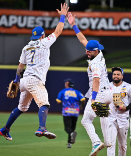 Magallanes aplastó a Águilas y empató la serie particular