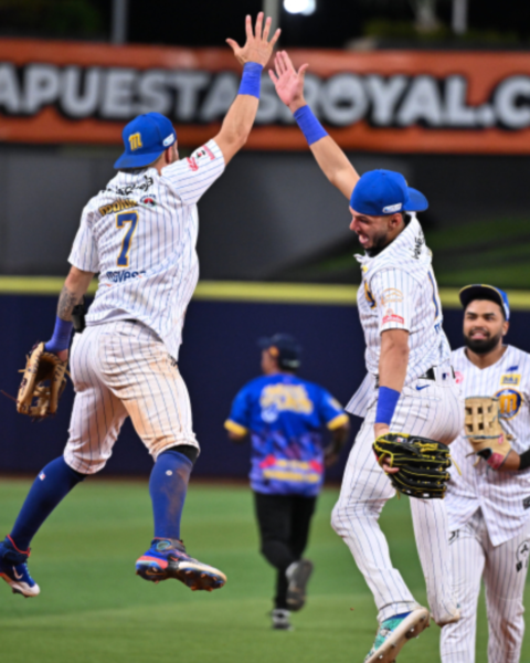 Magallanes aplastó a Águilas y empató la serie particular