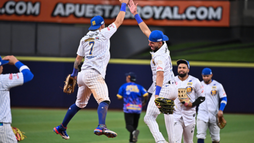 Magallanes aplastó a Águilas y empató la serie particular