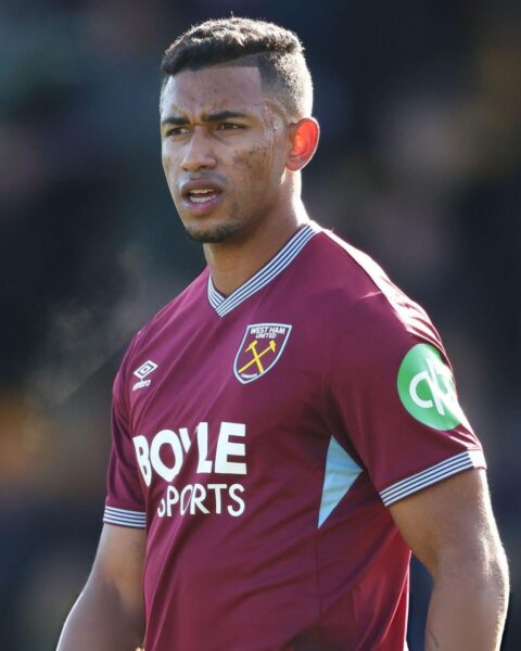 Keiber Lamadrid debutó oficialmente con el West Ham United