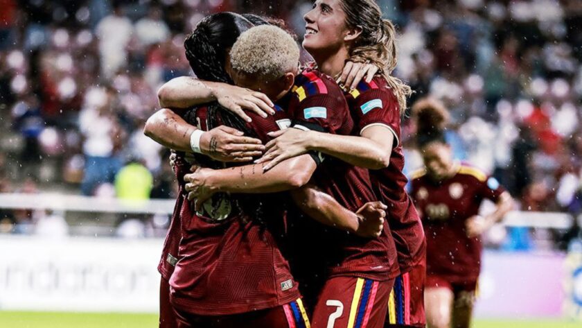 La Vinotinto femenina goleó 8-0 a Bolivia en Liga de Naciones