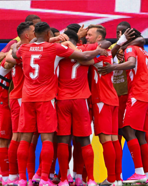 Mundial 2026: Suiza goleó a Bosnia y Herzegonvina y se acerca a la siguiente fase