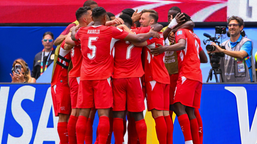 Mundial 2026: Suiza goleó a Bosnia y Herzegonvina y se acerca a la siguiente fase