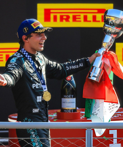 Kimi Antonelli hizo historia en el Gran Premio de Italia