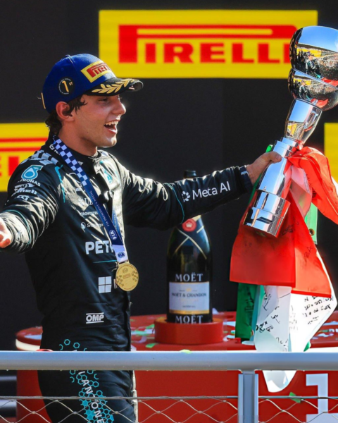 Kimi Antonelli hizo historia en el Gran Premio de Italia