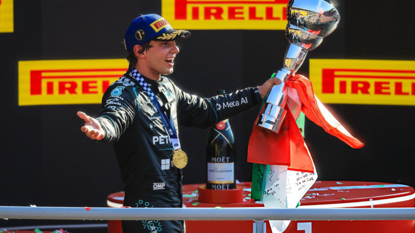 Kimi Antonelli hizo historia en el Gran Premio de Italia